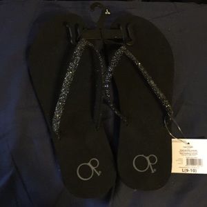 Sparkly Flip Flops
